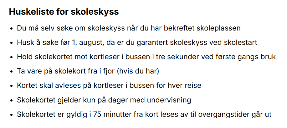 Skoleskyssinfo - Klikk for stort bilde
